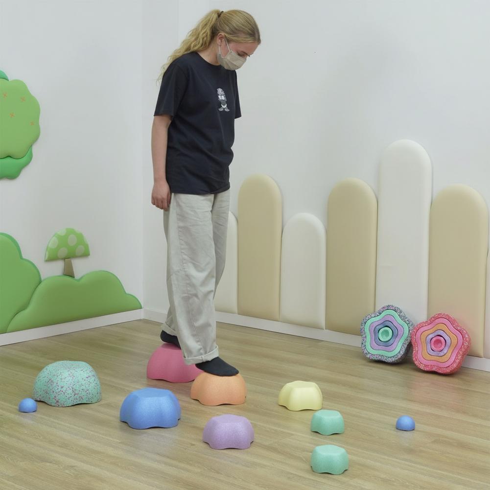 Flower Stepping Stones for Kid - огляд і ціна Kids Outdoor Climbing Equipment
