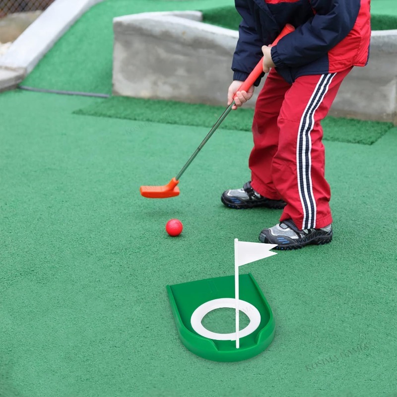 Easy Setup Golf Putting Cup wi - огляд і ціна Kids Outdoor Lawn Equipment