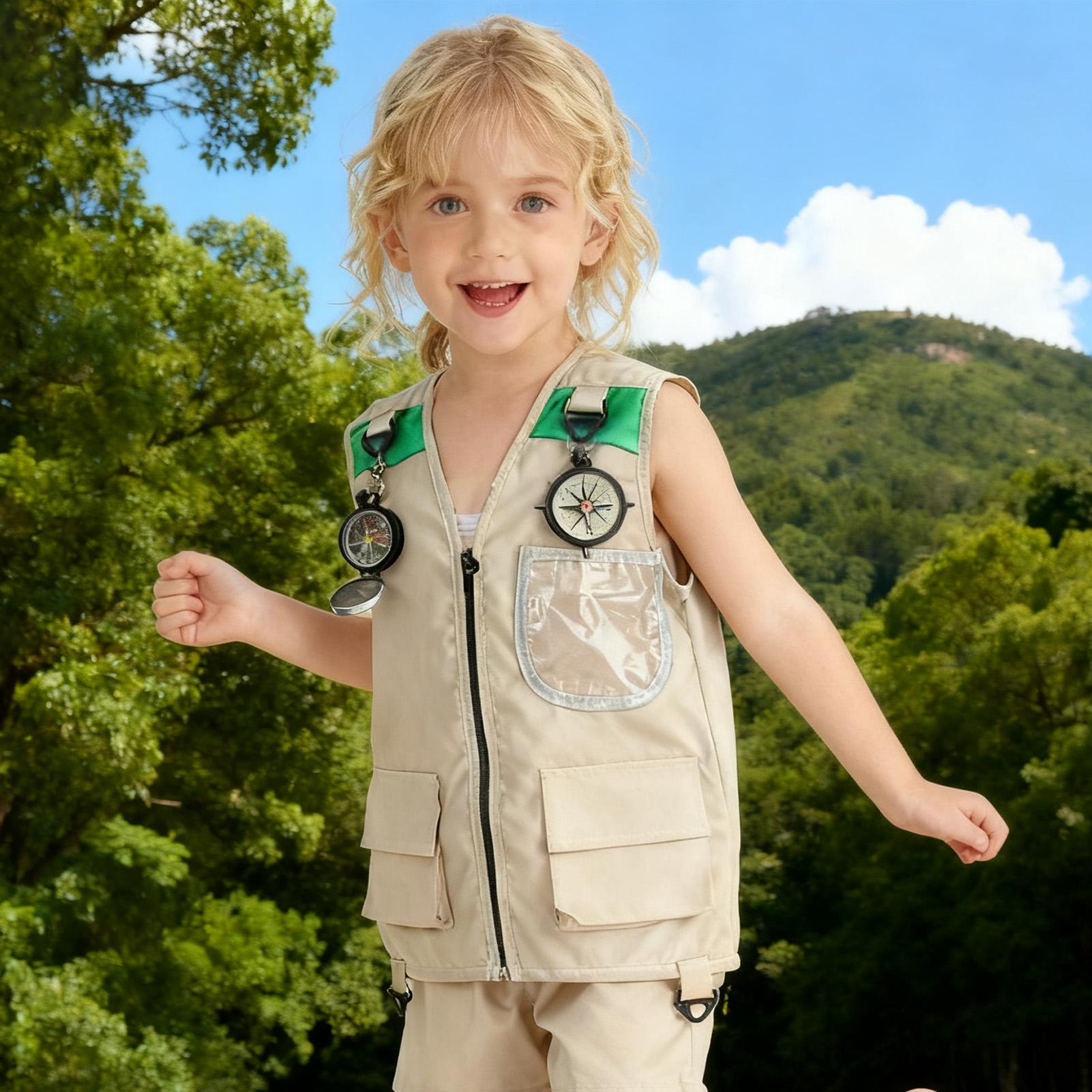 Kids Fishing Vest Sleeveless C - огляд і ціна Kids Outdoor Zoo