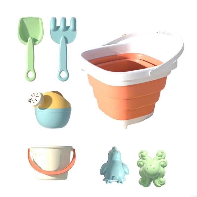 CORB Foldable Beach Bucket San - огляд і ціна Kids Outdoor Nature Play