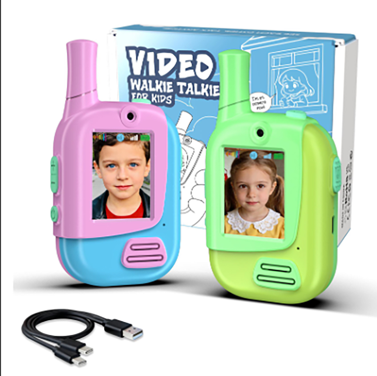 2 Pack Rechargeable Kids Video - огляд і ціна Kids Outdoor Voices