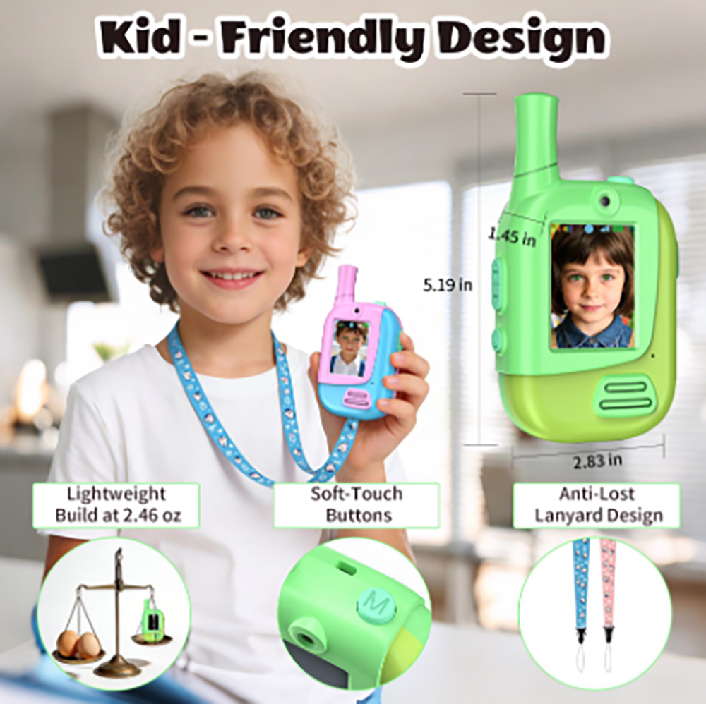 2 Pack Rechargeable Kids Video - огляд і ціна Kids Outdoor Voices