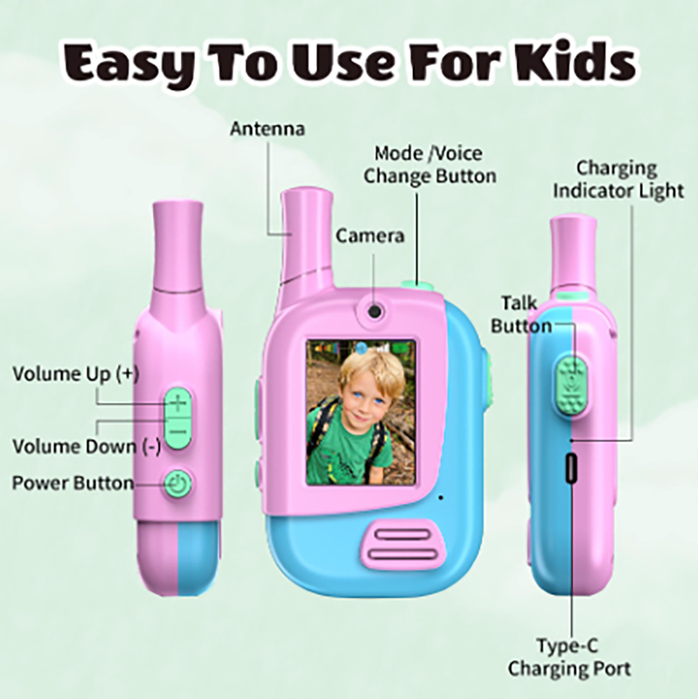 2 Pack Rechargeable Kids Video - огляд і ціна Kids Outdoor Voices