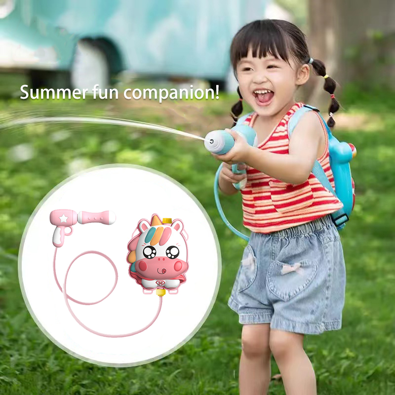 Summer Backpack Water Gun Cart - огляд і ціна Kids Outdoor Nature Toys