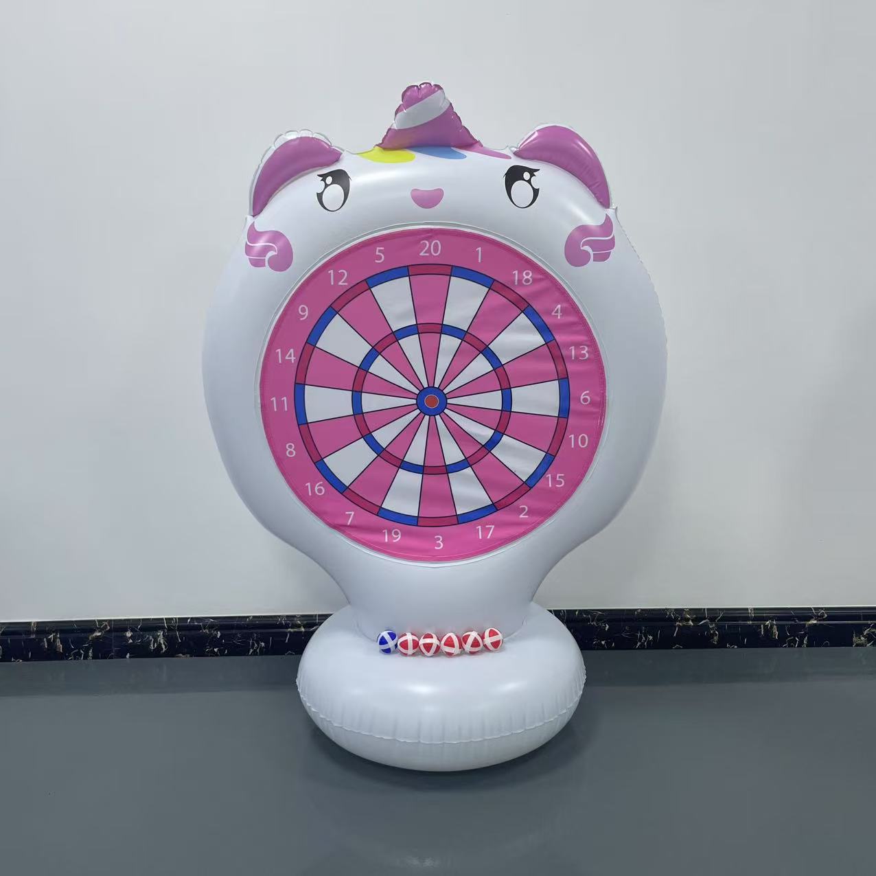 Inflatable Unicorn Throwing Ga - огляд і ціна Outdoor Games For Kids