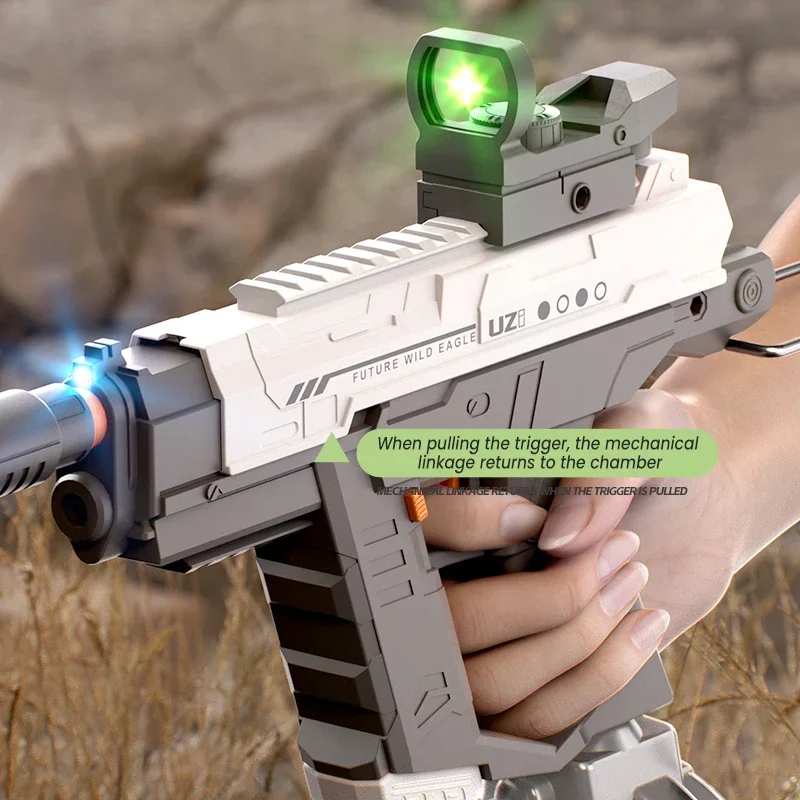 Electric UZI Space Water Gun H - огляд і ціна Kids Outdoor Nature Play