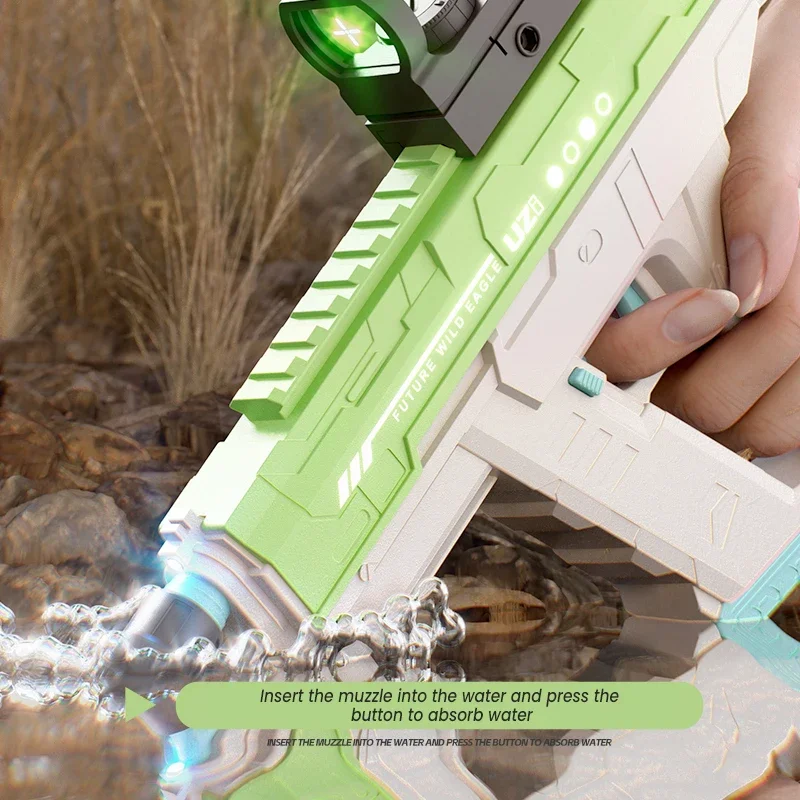Electric UZI Space Water Gun H - огляд і ціна Kids Outdoor Nature Play