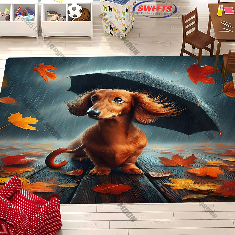 Cute Christmas Gift Funny Dog  - огляд і ціна Kids Outdoor Umbrella