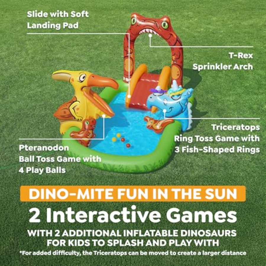 Outdoor water play center for  - огляд і ціна Kids Outdoor Inflatable Water Slide