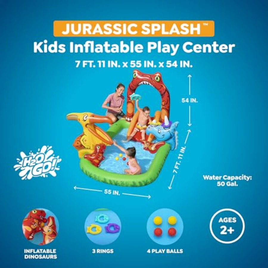 Outdoor water play center for  - огляд і ціна Kids Outdoor Inflatable Water Slide