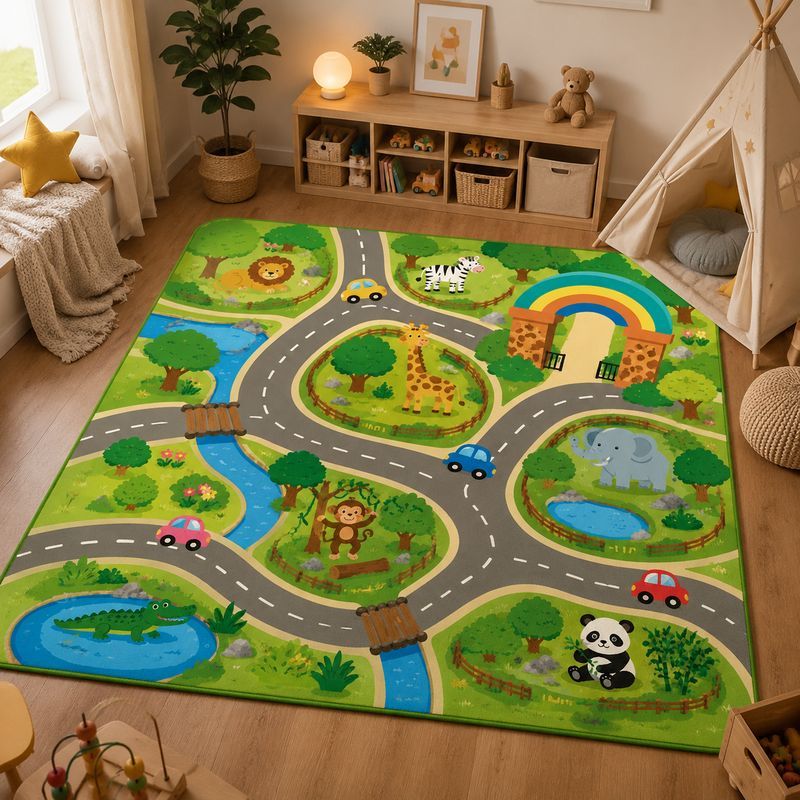VIKAMA Kids Town Zoo Traffic P - огляд і ціна Kids Outdoor Zoo